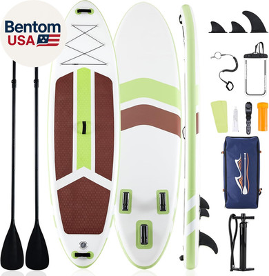 Inflatable Stand up Paddle Board with Premium SUP Paddleboard Accessories,2-In-1