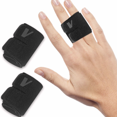 2PCS Finger Buddy Straps for Arthritis Finger Brace for Sport, Basketball, Tenni