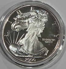 2000 the Dawn of a New Millennium Walking Liberty Silver 1oz 68.50 per troy oz