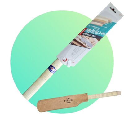 Z-Saw Japanische Dozuki Me Zapfensäge 240 mm Japansäge - 7121 Gratis Sägekoffer