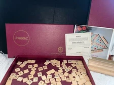 Vintage 1971 Selchow & Righter Scrabble Crossword Game