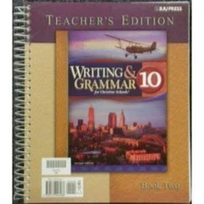 Writing/Grammar 10 Teacher's Edition Set Spiral