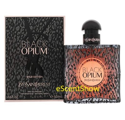 BLACK OPIUM YVES SAINT LAURENT 1.6 OZ 50 ML EAU DE PARFUM SPRAY