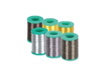 Fishing rod wrapping thread metallic 6 packs set D by Dblue