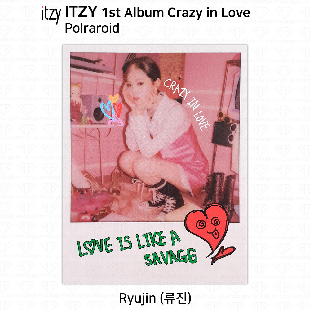 itzy リア　crazy in love トレカ ITZY 1st Album Crazy In Love Official Photocard Yeji Lia