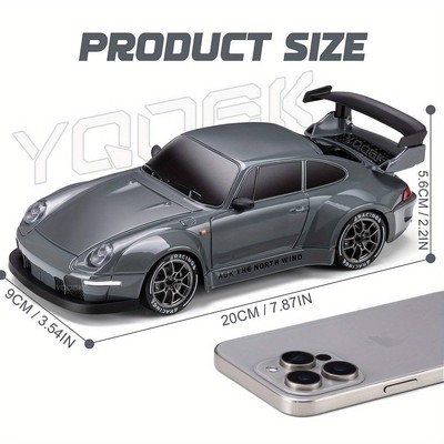 4WD Porsche Mini RC Racing Drift Car 2.4G High Speed 1:24 Scale Remote Control