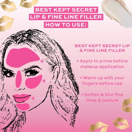 Revolution Pro Lip & Fine Line Filler Primer Amanda Holden Best Kept Secret 11g - Picture 2 of 9