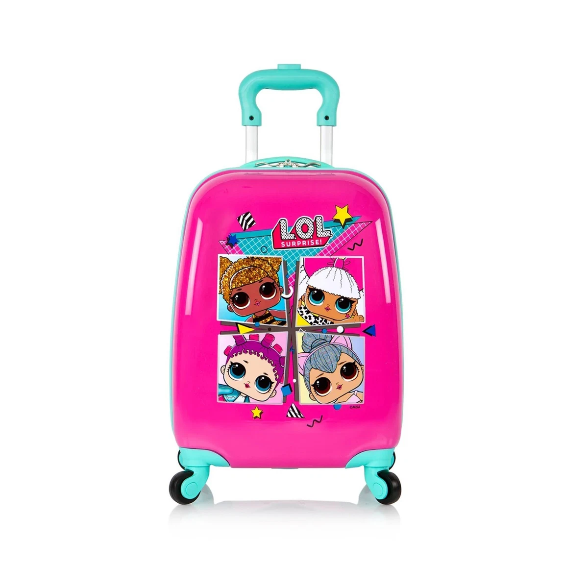 Lol Surprise Kids Hardside Luggage - 18 Inch Spinner Rolling Suitcase  Trolley