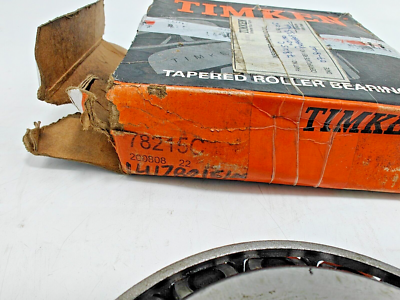 78215C/78537 Timken New Tapered Roller Bearing Cone&Cup 2-1/8