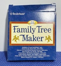 Broderbund Family Tree Maker - Version 7 - Various Indexes/Records