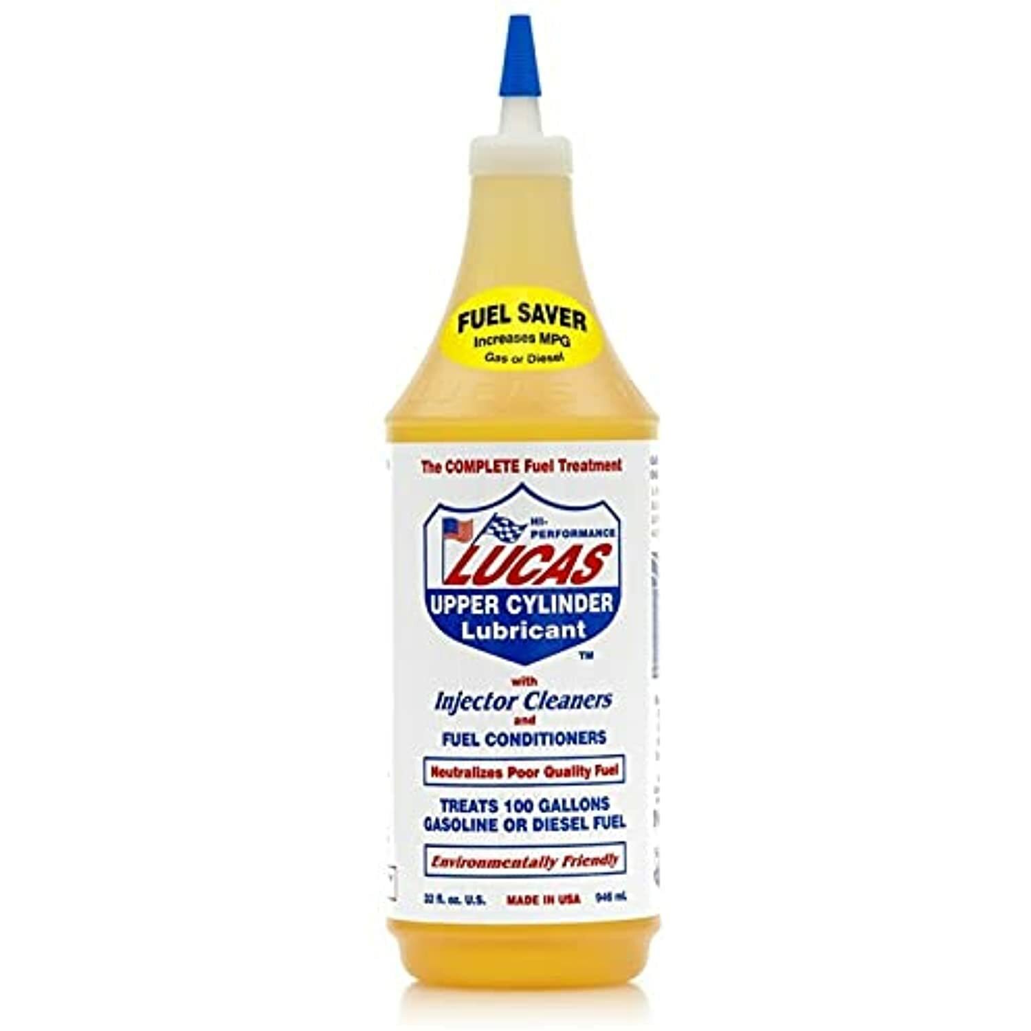 Lucas Complete Fuel Treatment 32oz. Injector Cleaner & Condi
