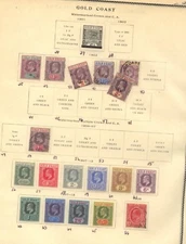 Gold  Coast  nice lot on  album page      RS05