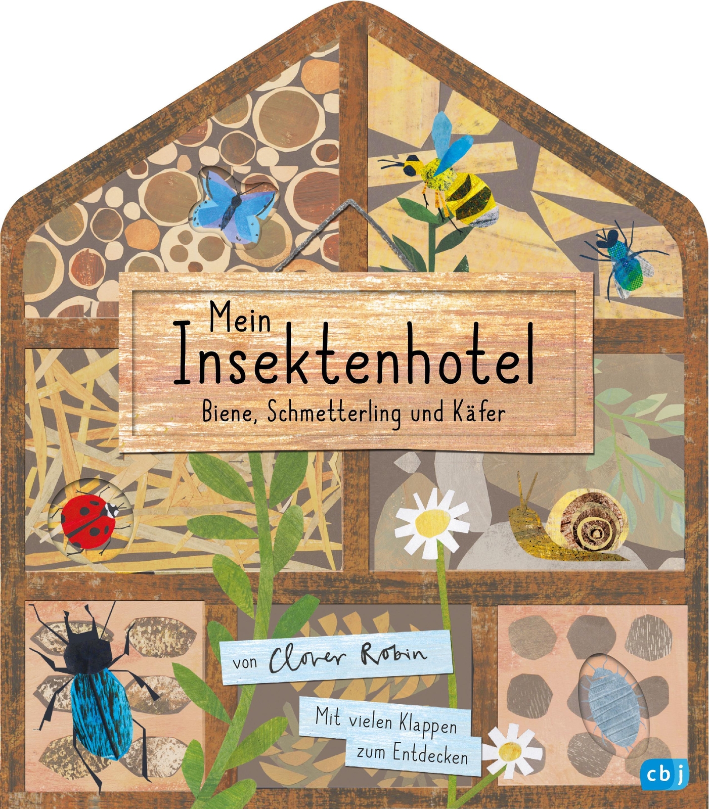 Thumbnail - Mein Insektenhotel - Biene, Schmetterling Und Käfer | Clover Robin |