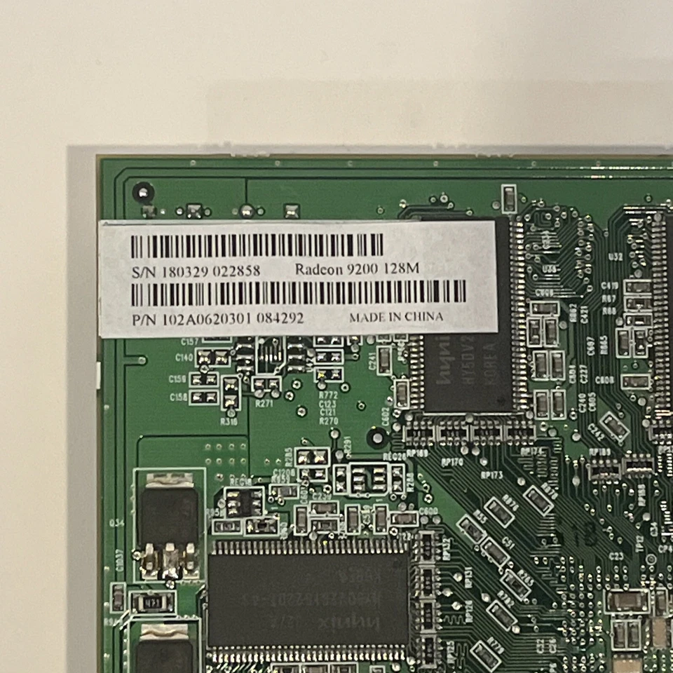 Vintage Retro Gaming ATI Radeon 9200 128M AGP 8X/4X VGA/VO Video Graphics Card - Image 4 of 4