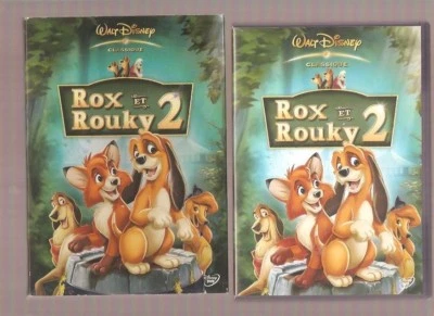 Rare !!! ROX ET ROUKY 2 : Edition Fourreau Carton. Officiel DISNEY N° 89 - Photo 1/2