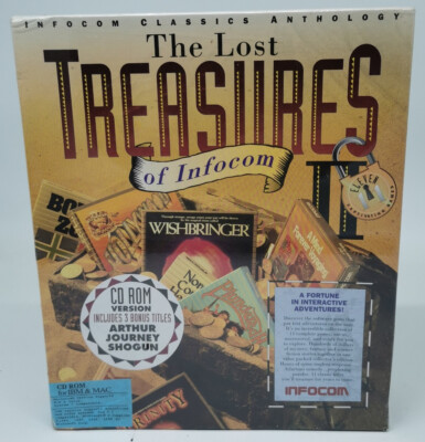 The Lost Treasures of Infocom PC BIG BOX CD Rom IBM / Mac Neu