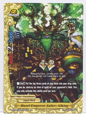 Future Card Buddyfight Hazel Emperor Jailer, Alking D-BT02A-EB03/0050EN C