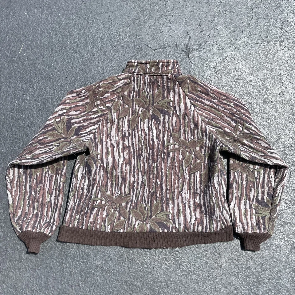 Chaqueta de Caza Vintage RealTree Spartan PolarTuff Invierno Camuflaje Polar Grande para Hombres Foto 2 de 4