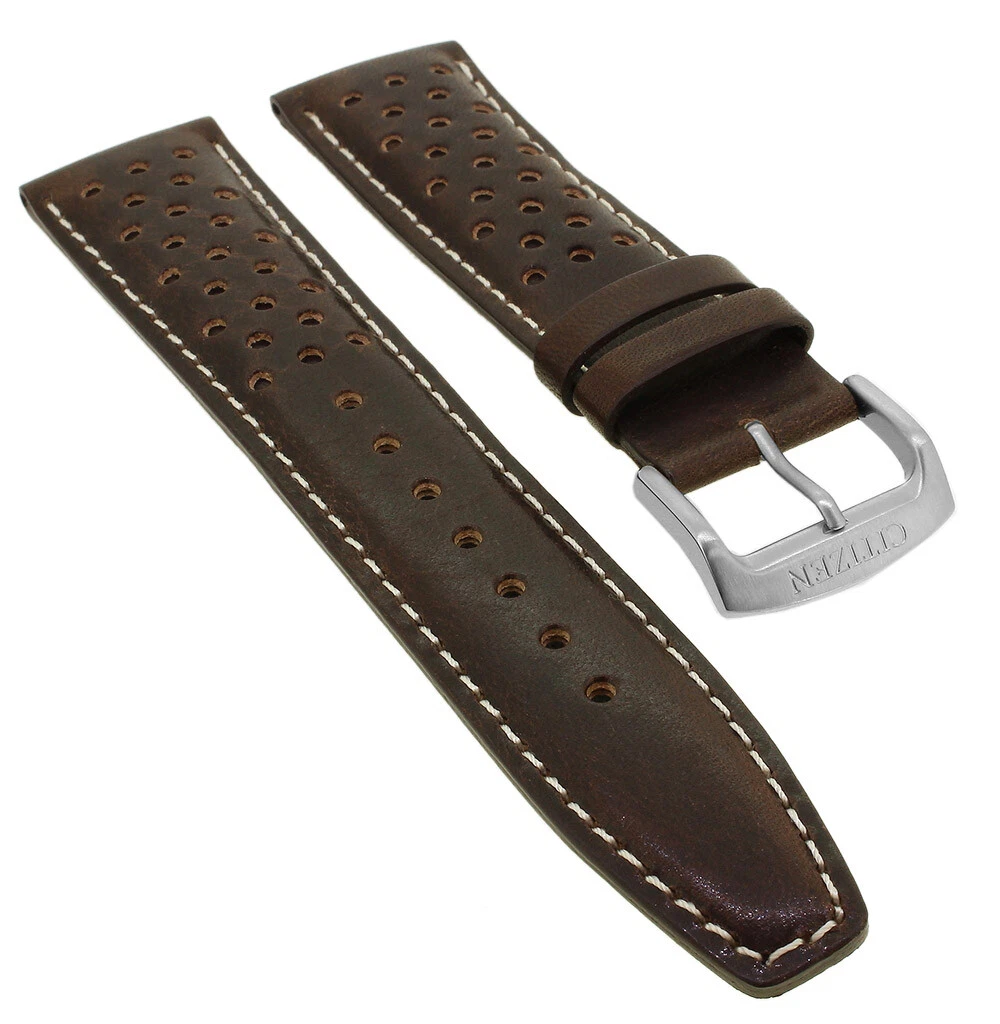 Citizen CA4215-04W Cinturino in pelle marrone 22 mm Citizen CA4215-04W Cinturino in pelle marrone 22 mm