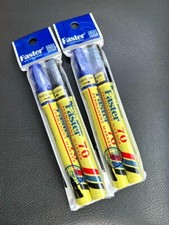 NEW Faster 70 Permanent  Waterproof Marker Bullet Point l Black Blue Per Pack