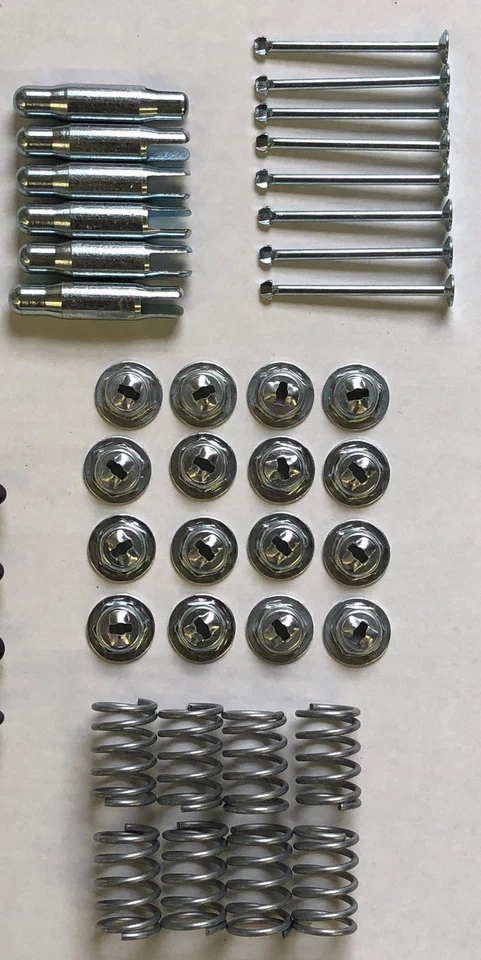 Ford F-2 F-250 P350 1951-1960 4 ruedas zapata de freno herrajes y kit de resorte Foto 4 de 4