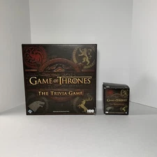 HBO Game Of Thrones The Trivia Game Complete Seasons 1-8 Includes Expansion Box