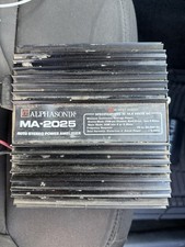 ALPHASONIK MA-2025 OLD SCHOOL CAR AMPLIFIER