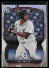 Hao Yu Lee 2023 Bowman Draft Chrome Refractors Detroit Tigers #BDC-24