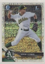 2018 Bowman Draft Chrome Sparkles Refractor Jeremy Eierman #BDC-179 1u6