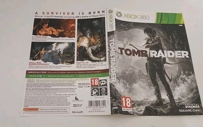 Tomb Raider - XBOX 360 Cover  