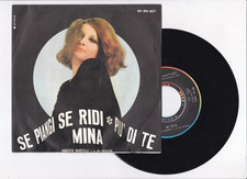 Disco 45 Giri Mina Se Piangi Se Ridi Più di Te SCD7 #