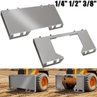 1/4" 3/8" 1/2" Quick Attach Mount Plate Skid Steer Attachment Plate Loader Plate