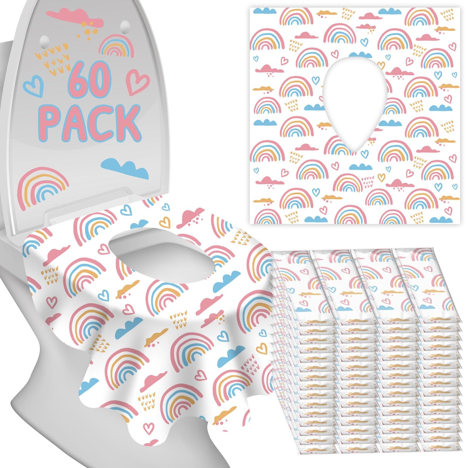 Covers For Kids & Adults,protect From Public Toilets Whil