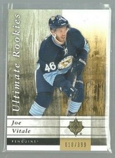 2011-12 Ultimate Collection #105 Joe Vitale RC 010/399 (REF 3055)