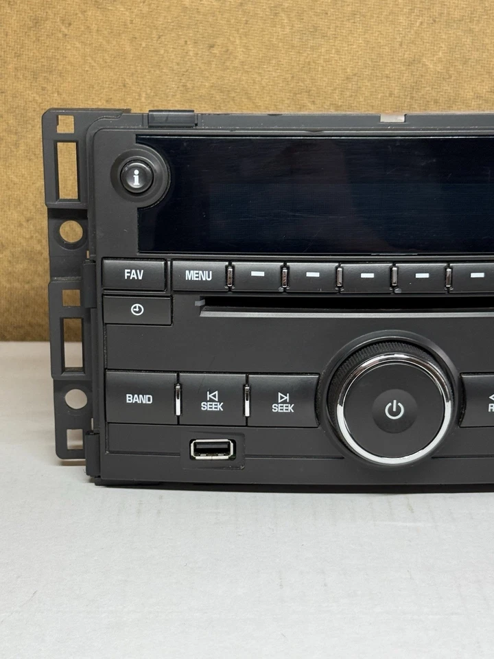 Radio CD GM 2093684 Delphi Chevrolet 2009-2010 cobalto y Pontiac G5 sin probar Foto 2 de 4