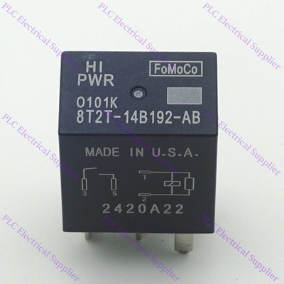 One 8T2T-14B192-AB 12VDC FoMoCo Automotive Relay 4 Pins NEW Fast Shipping