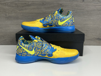 Nike Zoom KD IV 4 “Scoring Title 2025” Blue Lemon Twist (FZ5916