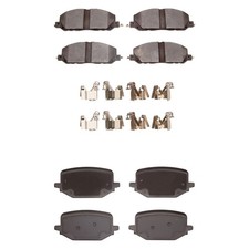 For Ford Explorer 20-25 R1 Concepts Optimum OEp Front & Rear Brake Pad Set