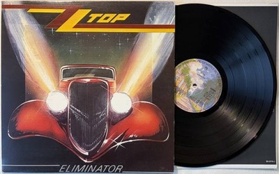ZZ TOP Eliminator LP Vinyl 1984 Hard Rock Warner Suzy Yugoslavia * VERY RARE