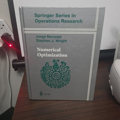 Numerical Optimization Hardcover Stephen J., Nocedal, Jorge Wrigh