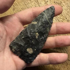 Ohio Indian Artifacts - Fine Authentic Large Coshocton Fort Ancient Knife