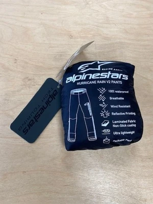Alpinestars Hurricane Rain V2 Pants Waterproof Over Trousers 3220225