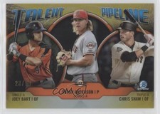 2019 Bowman Gold Refractor 23/50 Chris Shaw Shaun Anderson Joey Bart #TP-SFG 0b0