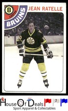 1978-79 Topps #155 Jean Ratelle Boston Bruins NHL Hockey Card