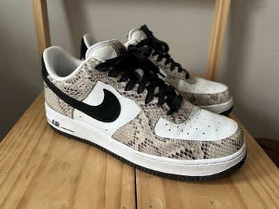 Nike Air Force 1 Low Nike By You ID Cocoa Snake Remake Size US 10.5