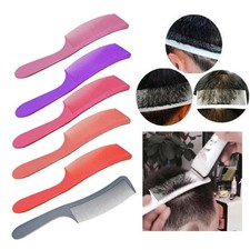 Anti-static Hairdressing Comb, Heat Resistant Curved Hair Cutting Comb for Men