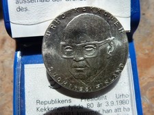 FINNLAND 50 Markkaa 1981 Kekkonen,unz.Silber,km#59