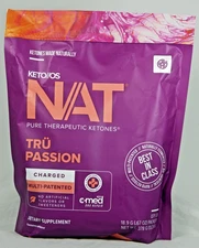 Pruvit Keto OS NAT Ketones TRU PASSION - Charged, Exp: 05/2026