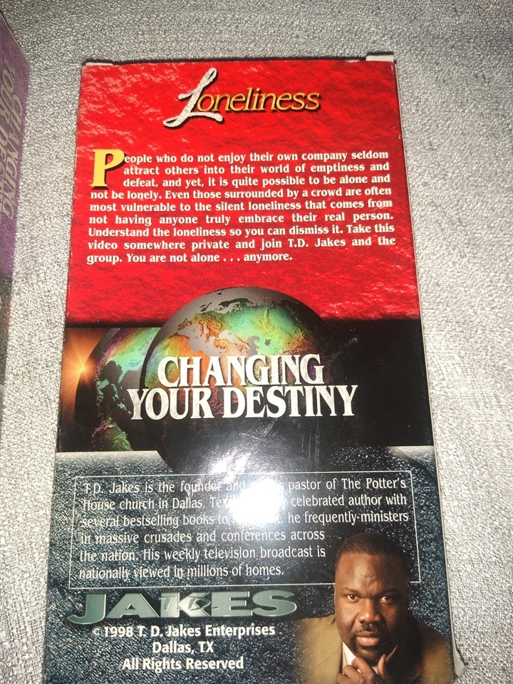 TD Jakes Change Your Destiny VHS Set Vol. 1 - Image 4 of 4