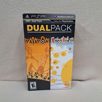 Dual Pack: Patapon & LocoRoco Sony Playstation Portable PSP 2012 Complete Tested